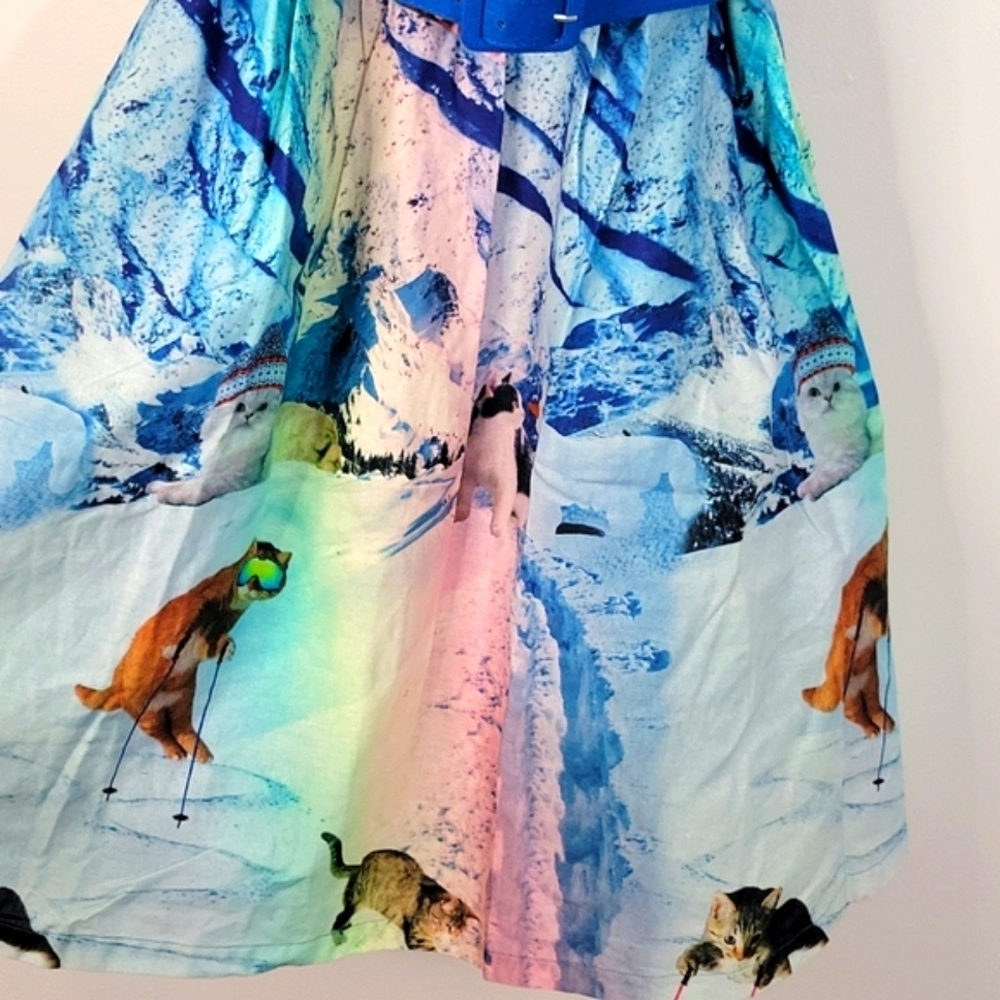 Modcloth "Whimsy Without End" Belted A-Line Pocke… - image 4